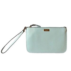 Kate Spade Newberry Lane Lolly Wristlet Blue NWOT
